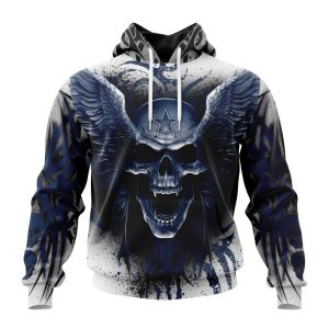 Personalized NFL Dallas Cowboys Special Kits With Skull Art Unisex Hoodie TH1357