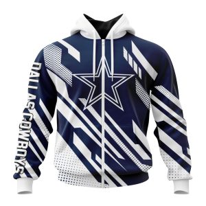 Personalized NFL Dallas Cowboys Special MotoCross Concept Unisex Zip Hoodie TZH0665