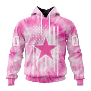 Personalized NFL Dallas Cowboys Special Pink Tie-Dye Unisex Hoodie TH1360