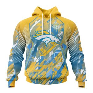 Personalized NFL Denver Broncos Fearless Against Childhood Cancers Unisex Hoodie TH1369