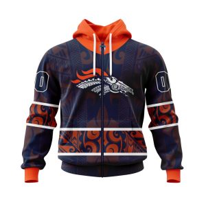 Personalized NFL Denver Broncos Specialized Native With Samoa Culture Unisex Zip Hoodie TZH0691