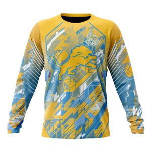 Personalized NFL Detroit Lions Fearless Against Childhood Cancers Unisex Sweatshirt SWS526