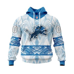 Personalized NFL Detroit Lions Specialized Native With Samoa Culture Unisex Hoodie TH1404