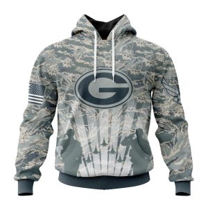 Personalized NFL Green Bay Packers Honor US Air Force Veterans Unisex Hoodie TH1410
