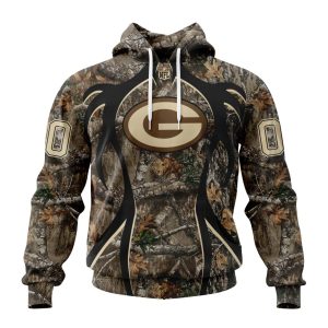 Personalized NFL Green Bay Packers Special Hunting Camo Unisex Hoodie TH1416