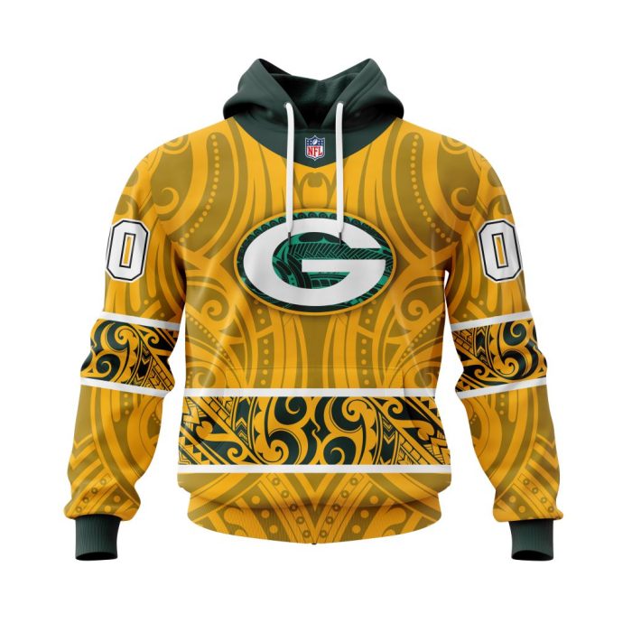 Personalized NFL Green Bay Packers Specialized Native With Samoa Culture Unisex Hoodie TH1424