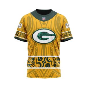 Personalized NFL Green Bay Packers Specialized Native With Samoa Culture Unisex Tshirt TS3278