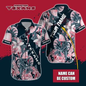 Personalized NFL Houston Texans Special Tropical Fruit Hawaiian Button Shirt HWS0720