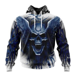 Personalized NFL Indianapolis Colts Special Kits With Skull Art Unisex Hoodie TH1457