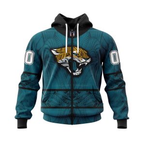 Personalized NFL Jacksonville Jaguars Specialized Native With Samoa Culture Unisex Zip Hoodie TZH0789