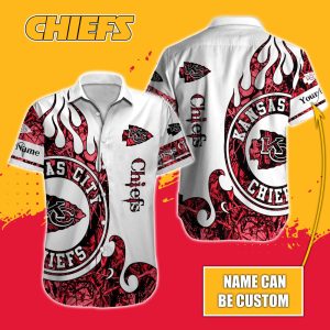 Personalized NFL Kansas City Chiefs Special Realtree Hunting Design Button Shirt HWS0728