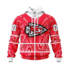 Personalized NFL Kansas City Chiefs Specialized Native With Samoa Culture Unisex Zip Hoodie TZH0809