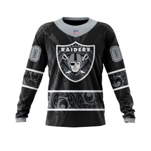 Personalized NFL Las Vegas Raiders Specialized Native With Samoa Culture Unisex Sweatshirt SWS660