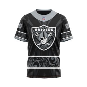 Personalized NFL Las Vegas Raiders Specialized Native With Samoa Culture Unisex Tshirt TS3377