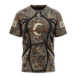 Personalized NFL Los Angeles Rams Special Hunting Camo Unisex Tshirt TS3409