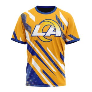 Personalized NFL Los Angeles Rams Special MotoCross Concept Unisex Tshirt TS3412