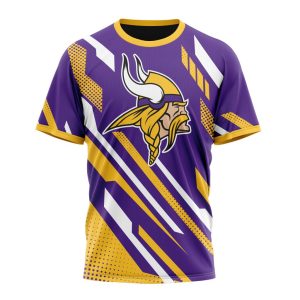 Personalized NFL Minnesota Vikings Special MotoCross Concept Unisex Tshirt TS3452