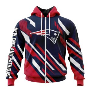 Personalized NFL New England Patriots Special MotoCross Concept Unisex Zip Hoodie TZH0925