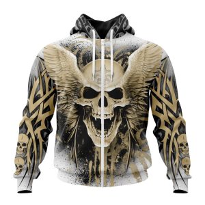 Personalized NFL New Orleans Saints Special Kits With Skull Art Unisex Zip Hoodie TZH0943