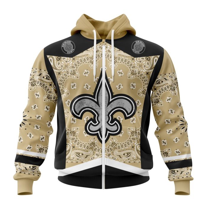 Personalized NFL New Orleans Saints Specialized Classic Style Unisex Zip Hoodie TZH0947