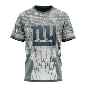 Personalized NFL New York Giants Honor US Air Force Veterans Unisex Tshirt TS3504