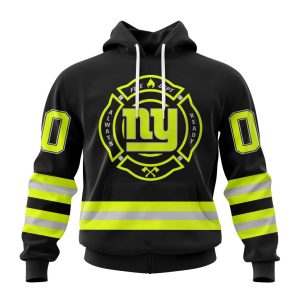 Personalized NFL New York Giants Special FireFighter Uniform Design Unisex Hoodie TH1655