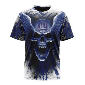 Personalized NFL New York Giants Special Kits With Skull Art Unisex Tshirt TS3511