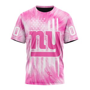 Personalized NFL New York Giants Special Pink Tie-Dye Unisex Tshirt TS3514