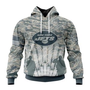 Personalized NFL New York Jets Honor US Air Force Veterans Unisex Hoodie TH1670