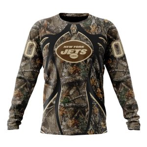 Personalized NFL New York Jets Special Hunting Camo Unisex Sweatshirt SWS813