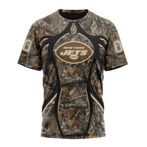 Personalized NFL New York Jets Special Hunting Camo Unisex Tshirt TS3530