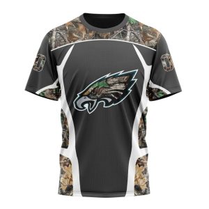 Personalized NFL Philadelphia Eagles Camo Hunting Unisex Tshirt TS3541