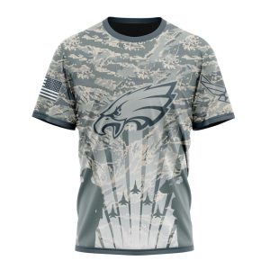 Personalized NFL Philadelphia Eagles Honor US Air Force Veterans Unisex Tshirt TS3544