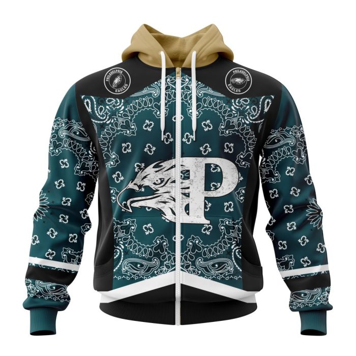 Personalized NFL Philadelphia Eagles Specialized Classic Style Unisex Zip Hoodie TZH1007