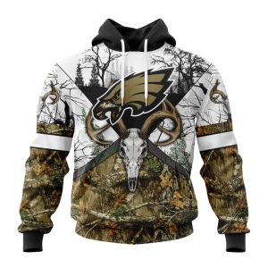Personalized NFL Philadelphia Eagles With Deer Skull And Forest Pattern For Go Hunting Unisex Hoodie TH1705