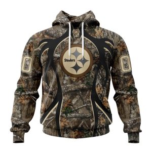 Personalized NFL Pittsburgh Steelers Special Hunting Camo Unisex Hoodie TH1716
