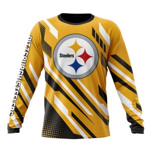 Personalized NFL Pittsburgh Steelers Special MotoCross Concept Unisex Sweatshirt SWS856