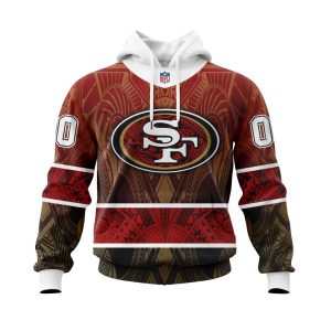 Personalized NFL San Francisco 49ers Specialized Native With Samoa Culture Unisex Hoodie TH1744