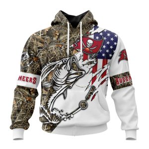 Personalized NFL Tampa Bay Buccaneers Fishing With Flag Of The United States Unisex Hoodie TH1768