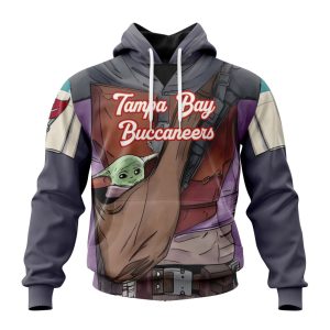 Personalized NFL Tampa Bay Buccaneers Specialized Mandalorian And Baby Yoda Unisex Hoodie TH1782