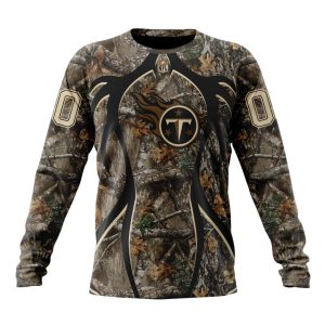 Personalized NFL Tennessee Titans Special Hunting Camo Unisex Sweatshirt SWS932