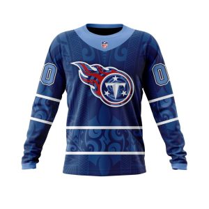 Personalized NFL Tennessee Titans Specialized Native With Samoa Culture Unisex Sweatshirt SWS940