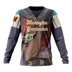 Personalized NFL Washington Football Team Specialized Mandalorian And Baby Yoda Unisex Sweatshirt SWS958
