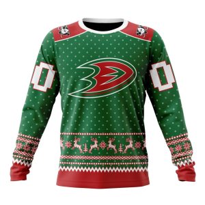 Personalized NHL Anaheim Ducks Special Ugly Christmas Unisex Sweatshirt SWS1892