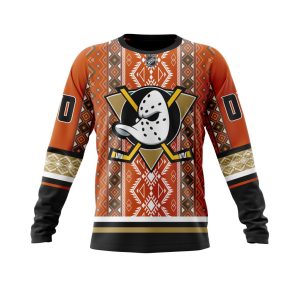 Personalized NHL Anaheim Ducks Specialized Native Concepts Unisex Sweatshirt SWS1903