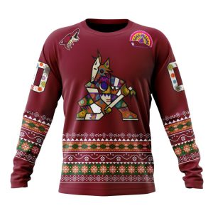Personalized NHL Arizona Coyotes Jersey Hockey For All Diwali Festival Unisex Sweatshirt SWS1925