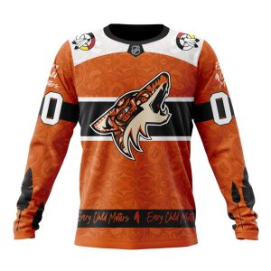 Personalized NHL Arizona Coyotes Specialized Design Support Child Lives Matter Unisex Sweatshirt SWS1952