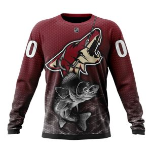 Personalized NHL Arizona Coyotes Specialized Fishing Style Unisex Sweatshirt SWS1957