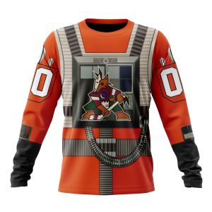 Personalized NHL Arizona Coyotes Star Wars Rebel Pilot Design Unisex Sweatshirt SWS1966