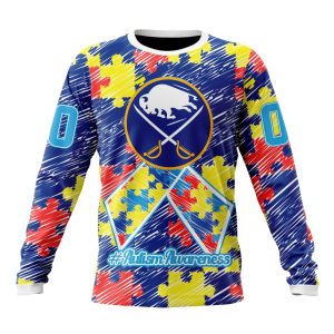 Personalized NHL Buffalo Sabres Special Autism Awareness Month Unisex Sweatshirt SWS2042